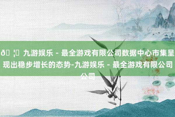 🦄九游娱乐 - 最全游戏有限公司数据中心市集呈现出稳步增长的态势-九游娱乐 - 最全游戏有限公司